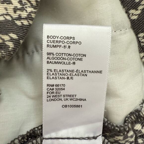 Urban Outfitters Snake Print Zip-Up Overshirt Jacket in Gray, Size Small - Picture 15 of 15